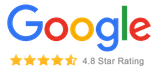 Google 4.8 Star Rating